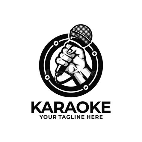 Karaoke Logo Design Stock Vector Illustration Of Logo 269540131