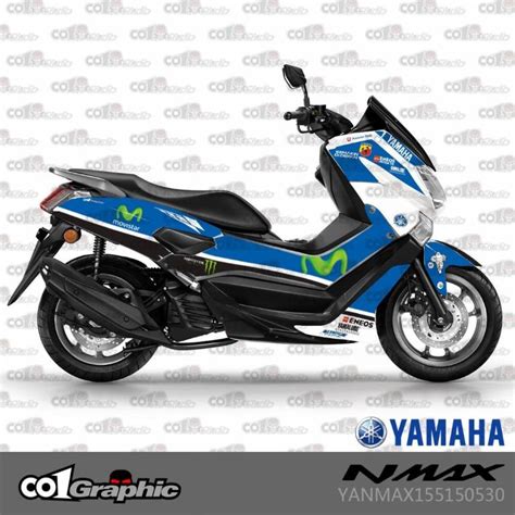 Yamaha Nmax 155 Scooter Sticker Racing 3m Red Bull Redbull Decals