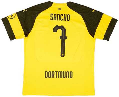 Borussia Dortmund Home Shirt Sancho Xl