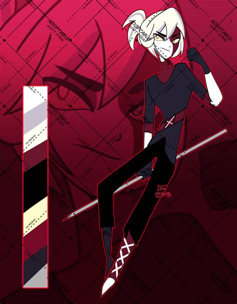 [closed] Adoptable Hazbin Hotel Male Ex Exorcist By Shaderssk On Deviantart