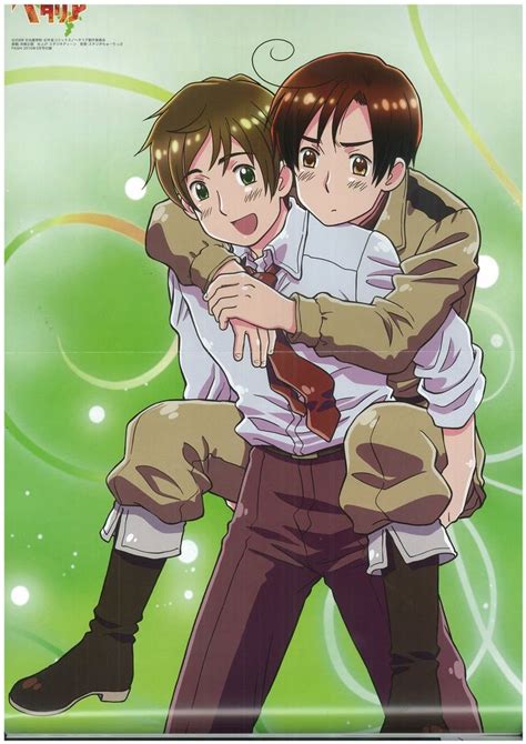 Hetalia Photo Official Art Hetalia Spamano Anime