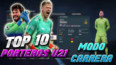 TOP 10 PORTEROS JOVENES Para Tu MODO CARRERA FIFA 23 YouTube