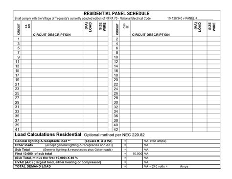 Free Electrical Panel Label Template Excel Free Electrical Panel