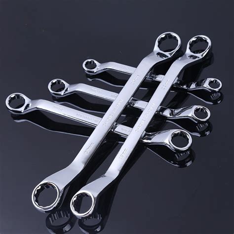 Middly Wrench Set Double Box End Wrench Ring Spanner Cr V China