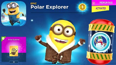 Minion Rush POLAR EXPLORER Premium Pass Special Mission HOLIDAY FOR THE