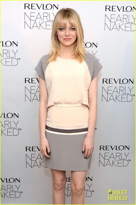Emma Stone Revlon S Nearly Naked Makeup Launch Photo 2769654 Emma Stone Pictures Just Jared
