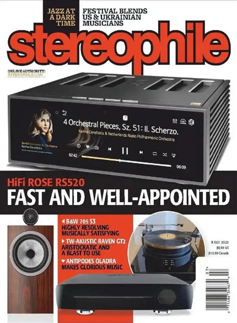 „stereophile” Vol 46 № 07 ⸜ July 2023 High Fidelity News