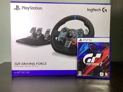 Logitech G29 Steering Wheel | PS4 | PS5, Video Gaming, Gaming Accessories, Controllers on Carousell