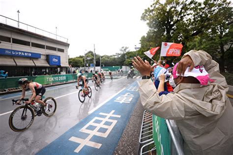 組圖：疫情下的東京奧運 民眾加油熱情不減 東京奧運會 大紀元