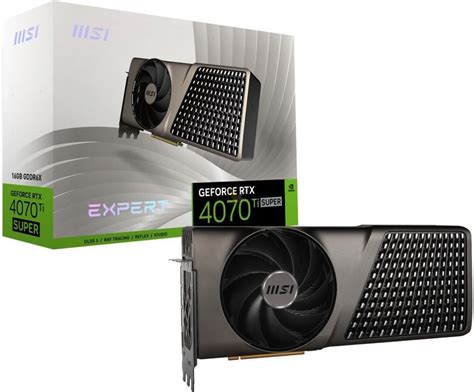 MSI представила GeForce RTX 4070 Ti Super в модификациях Expert и Aero