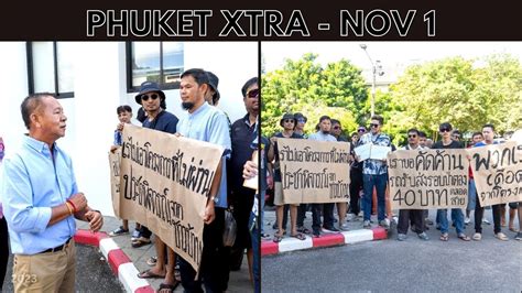 Phuket Taxi Drivers Protest Over Patongs Planned Baht Bus Service