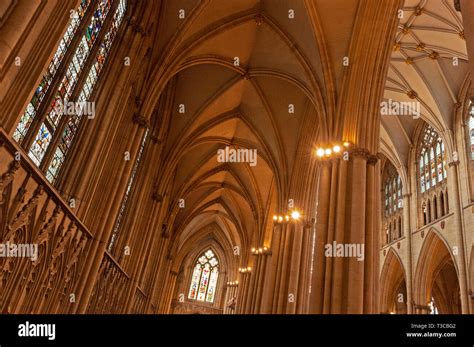 Interior of York Minster, York, England Stock Photo - Alamy