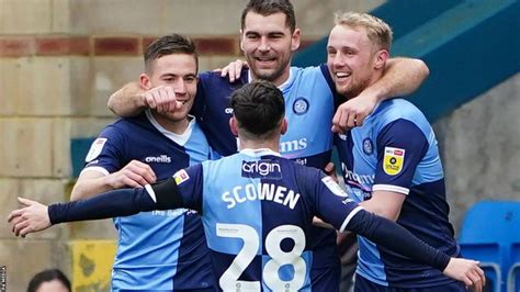 Wycombe Wanderers 3 2 Derby County BBC Sport