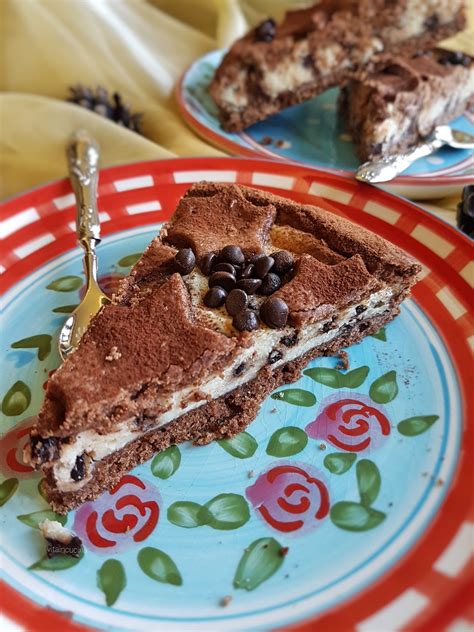 CROSTATA DI FROLLA AL CACAO CON RICOTTA Vitaincucina