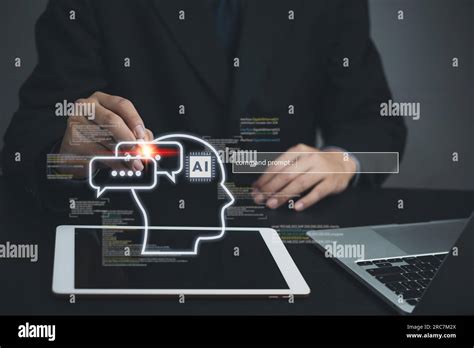 Command Prompt Ai Interface And Machine Learning Language Processing