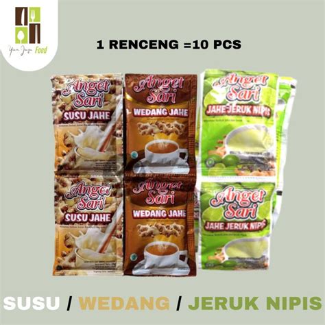 Anget Sari Minuman Hangat Susu Jahe Wedang Jahe Jahe Jeruk Nipis