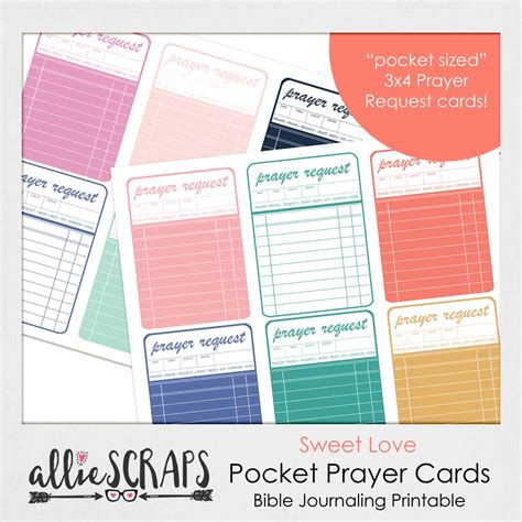 Rainbow Basics: Blue | Pocket Prayer Cards Printable