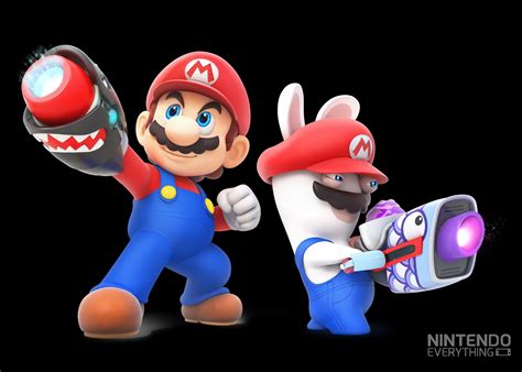 New Mario Rabbids Kingdom Battle Character Art Nintendo Everything