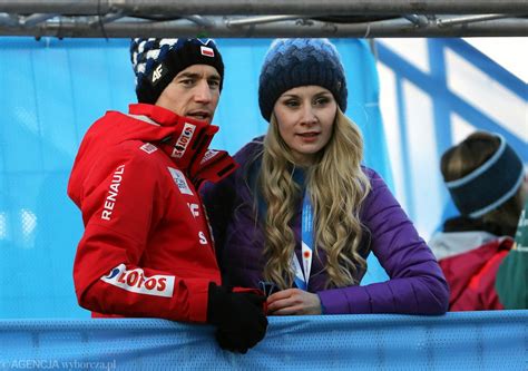 Kamil Stoch boi się o żonę Ewa Bilan Stoch ma niebezpieczne zajęcie