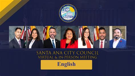 Santa Ana Council Feb 21 2023 English Youtube