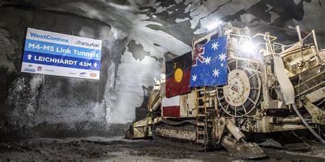 Acciona Completes Excavation Of The Westconnex M4 M5 Link Tunnels In