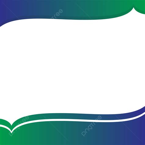 Header Footer Green Blue Gradient Vector Design, Vector Header, Ppt ...