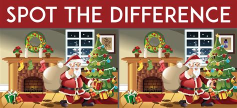 Spot The Difference Game With Answers