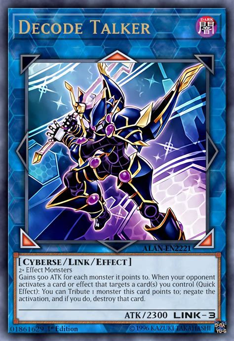 Decode Talker Yugioh Monster Cards Cards