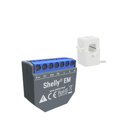 Shelly Em Energy Meter A Clamp Netxl