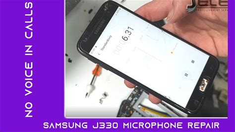 Samsung J J No Voice In Calls Microphone Repair Tutorial