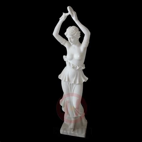 Carved White Marble Nude Dancing Girl Statue Buy Nude Girl Statue