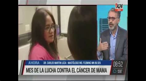 Entrevista al Dr Carlos Martín Loza en el marco del mes de