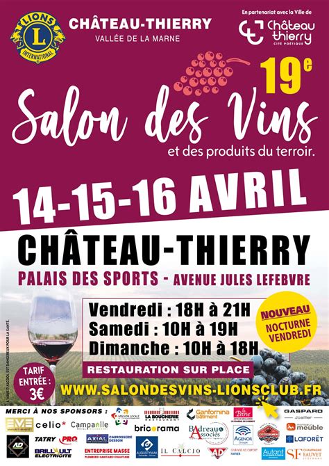 19ème Salon des Vins et des Produits du Terroir Lions Clubs District