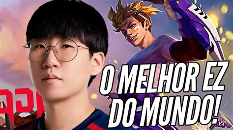 ELE é o MELHOR ADC do MUNDO RULER de EZREAL YouTube