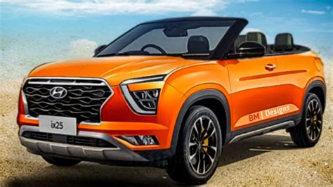 2021 Hyundai Creta Convertible Edition Photoshop Renderingcar