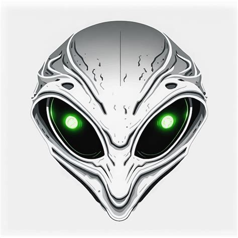 Premium Vector Vector Illustration Of Alien Head