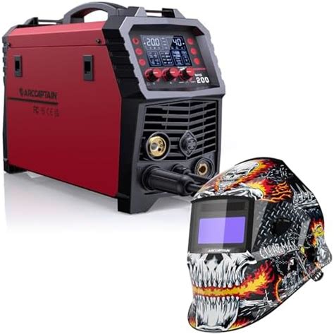 ARCCAPTAIN MIG Welder 200Amp Welding Helmet Amazon