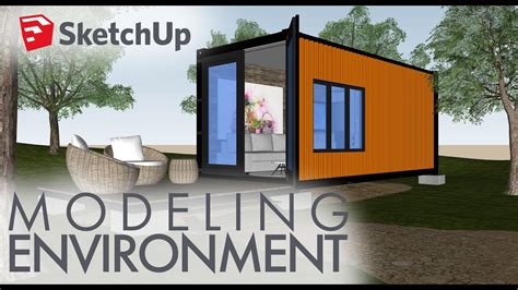 Making Environment In Sketchup Youtube