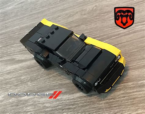 Lego Moc 2018 Dodge Challenge Demon Srt Revenge By Bear Mocs Rebrickable Build With Lego