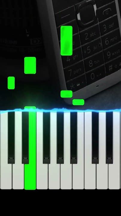 Nokia Tune Piano Tutorial Shorts Pianotutorial Nokiatune Youtube