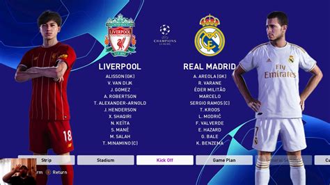 Pes Liverpool Vs Real Madrid Minamino Kroos Amazing Goals