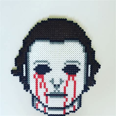 Michael Myers Pixel Art Perler Crafts Perler Bead Patterns Images And