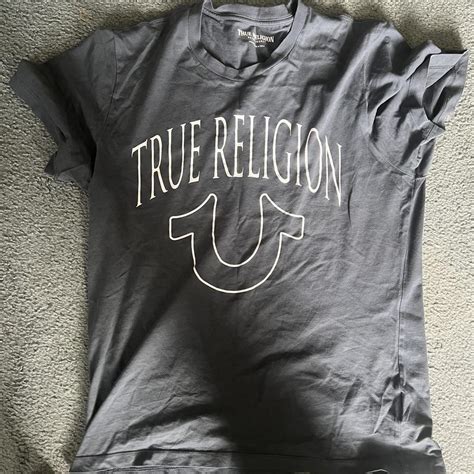 True Religion Men's T-shirt | Depop