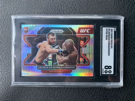 Panini Prizm Ufc Abubakar Nurmagomedov Hyper Prizm Sgc Ebay