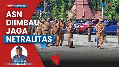 PJ Bupati Jayapura Imbau ASN Pemkab Jaga Netralitas Jelang Kontestasi