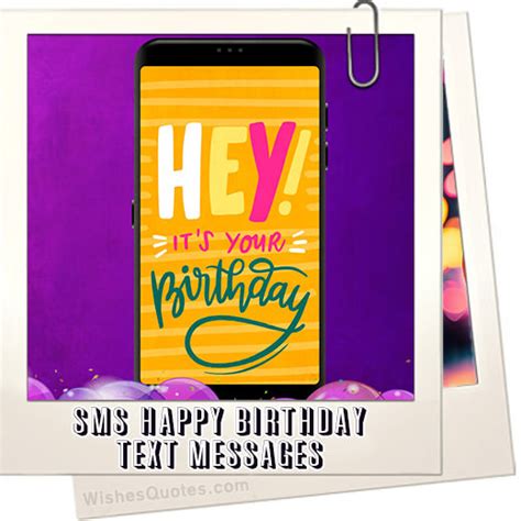 Creative SMS Happy Birthday Text Messages