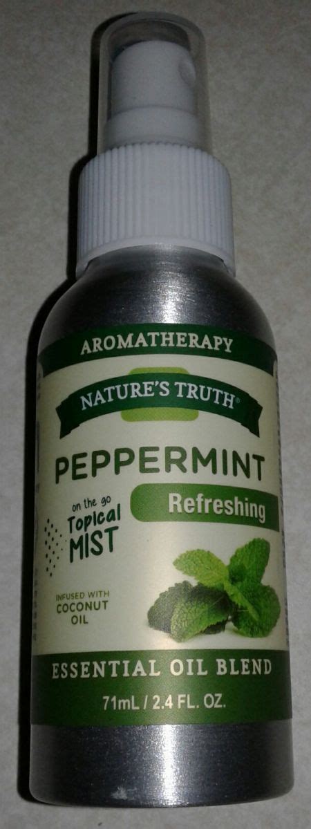 Peppermint Spray, 2.4 Fl Oz (71 Ml) Spray Bottle Peppermint Oil ...