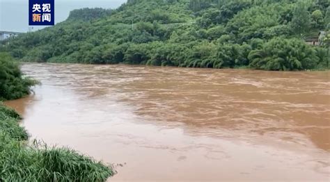 重庆18个区县出现暴雨 8条河流一度超警新闻频道央视网