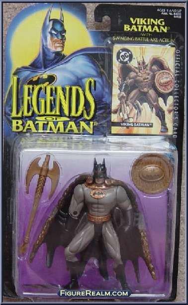 The Batman Action Figure Is On Display