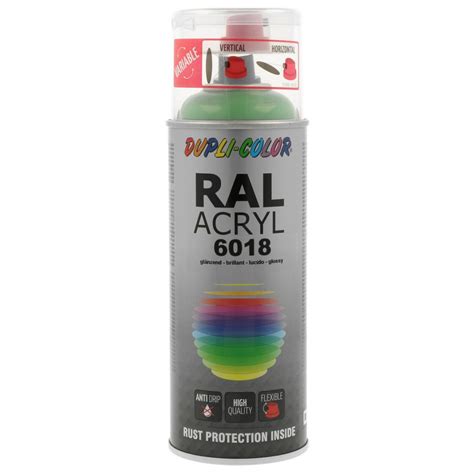 DUPLI COLOR RAL 6018 gelbgrün glanz 400 ml glanz 400 ml RAL 6018